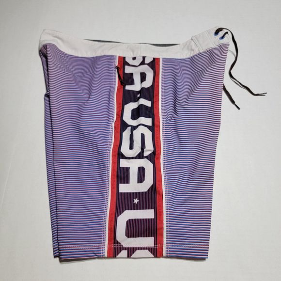 Hurley USA Olympic Board Shorts - Size 30 - Picture 5 of 7